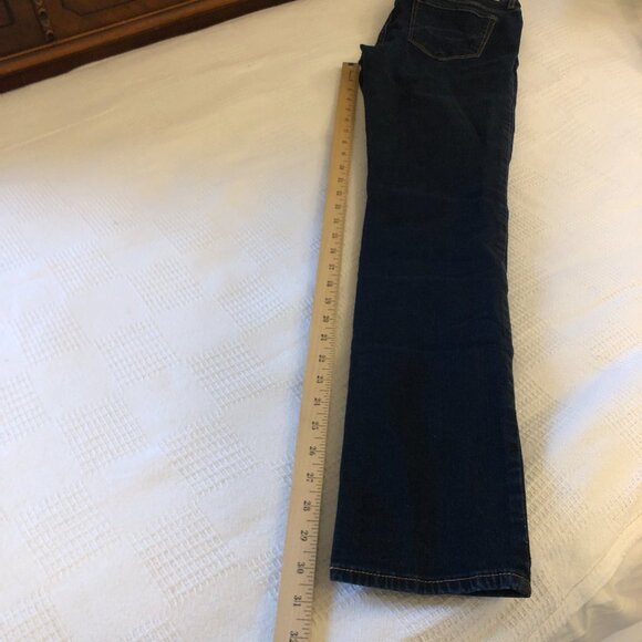 ABERCROMBIE & FITCH Boot Cut Low Rise Denim Jeans Women's Size 4R B83 - Picture 6 of 14